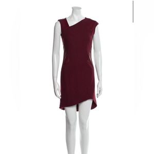 Helmut Lang One Shoulder Dress
